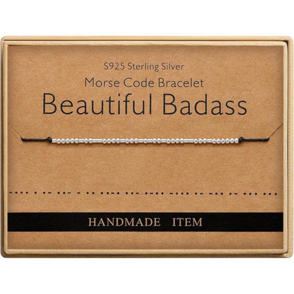 Inspirational Gifts for Women Morse Code Bracelets for Women Funny Bracelet